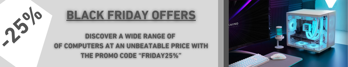 Banner advertising to highlight the Black Friday event on the website Banner advertising to highlight the Black Friday event on the website